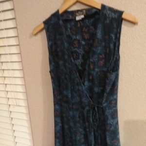Cottage Prarie dress Silk floral Territory Ahead